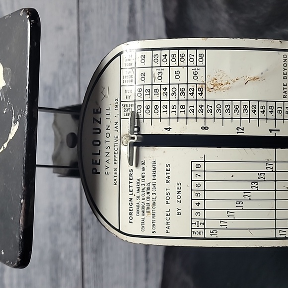 Vintage Office Vintage Pelouze 95s Post Office Scale Package Weight
